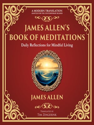 cover image of James Allen's Book of Meditations
